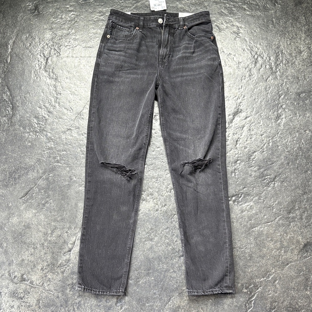 Distressed black Jeans